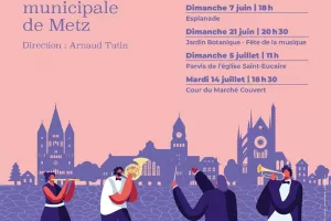 Concerts sur places de l'Harmonie municipale de Metz