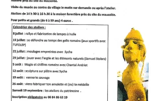 Les Mercredis de l'été de Segusia