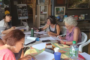 Atelier d'écriture au conservatoire des Landes de Gascogne