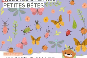 Atelier insectes et autres petites bêtes