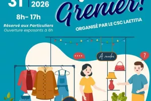 Vide-greniers du CSC Laetitia