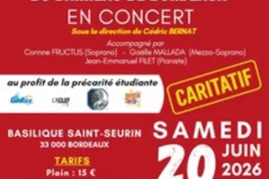 Concert caritatif du Choeur du Barreau de Bordeaux