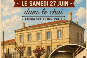 Diner grillade dans le chai