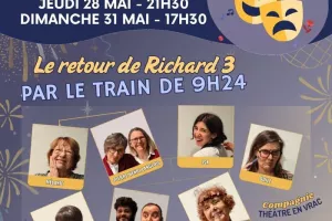 LE RETOUR DE RICHARD 3, PAR LE TRAIN DE 9H24
