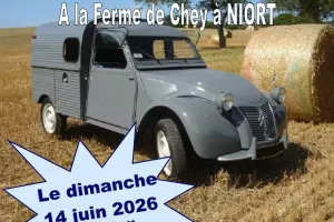 Rallye du 2cv Club Niortais à La Ferme de Chey à Niort