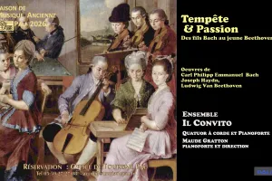 “Tempête & Passion - Des fils Bach au jeune Beethoven"