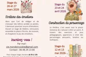 Stage théâtre séniors "CONTES ET NARRATION"