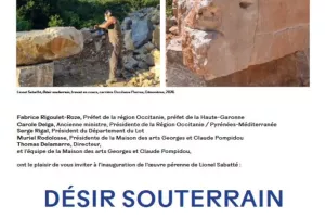 Inauguration -Désir Souterrain- Magcp Cajarc