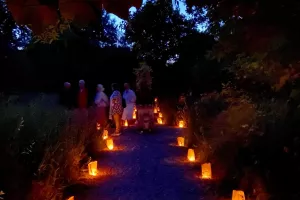 Soirée aux bougies