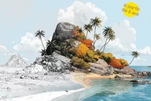 La Légende de l'île Caméléon. Joël Foulet