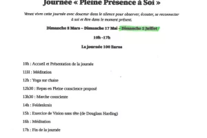 Journée Pleine présence de soi