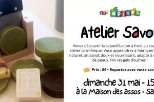 Atelier savon - saponification à froid