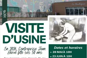 Visite de l'usine JEAN HERVE - Artisanat et savoir-faire