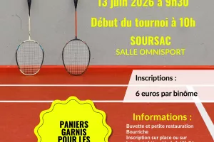 Tournoi de badminton