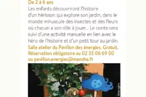 Découverte du jardin de monsieur Hérisson