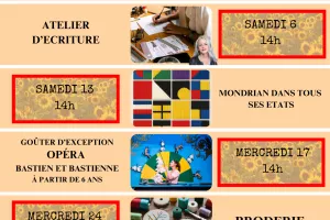 Goûter d'exception "Opéra" Bastien et Bastienne