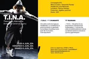 Pièce de théâtre : T.I.N.A