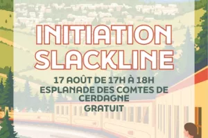 INITIATION SLACKLINE - LUNDI 17 AOÛT