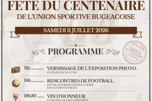 Fête du Centenaire de l'Union Sportive Bugeacoise