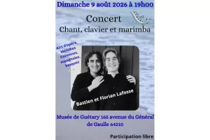 Concert chant, clavier et marimba