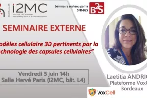 Modèles cellulaires 3D pertinents par la technologie des capsules cellulaires