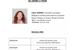 Permanences élue de Quartier
