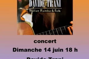 Concert David Trani - Italien Rumba et Folk