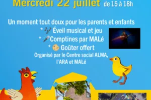 Animations musicales au square des Poussins