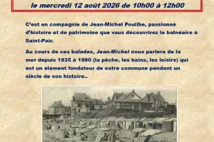 Le balnéaire à Saint-Pair de 1835 à 1980