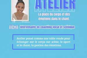 ATELIER : 𝐋𝐚 𝐏𝐥𝐚𝐜𝐞 𝐝𝐮 𝐜𝐨𝐫𝐩𝐬 𝐞𝐭 𝐝𝐞𝐬 𝐞́𝐦𝐨𝐭𝐢𝐨𝐧𝐬 𝐝𝐚𝐧𝐬 𝐥𝐞 𝐜𝐡𝐚𝐧𝐭
