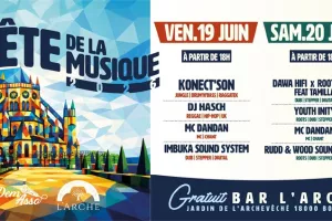Concerts - Fête de la Musique 2026 Dem Asso à l'Arche