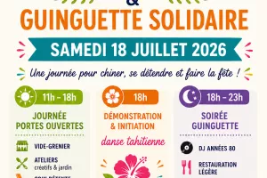 Association Sans Façon - Portes ouvertes et guinguette solidaire