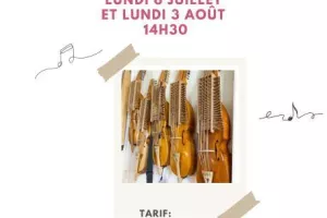 Visite d'un atelier de luthier Jean-Claude Condi