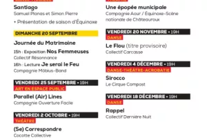 Sortie de résidence "Le rapt de Louis Garrel"