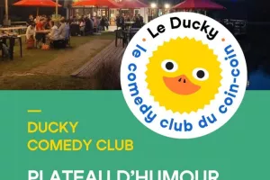 🦆 Le Ducky Comedy Club revient au Parc des Bois !