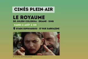 Cinéma en plein-air - Film "Le Royaume" à Niort
