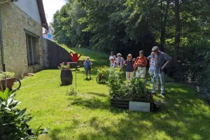 Visite des jardins et des rues fleuries d'Hirtzbach