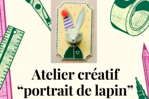 Atelier créatif | Portrait de lapin