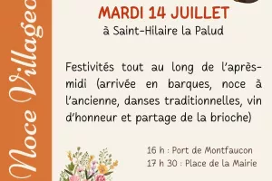 Noce villageoise à Saint-Hilaire-la-Palud