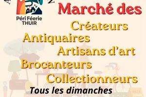 MARCHÉ DES CRÉATEURS ANTIQUAIRES ARTISANS D'ART BROCANTEURS COLLECTIONNEURS