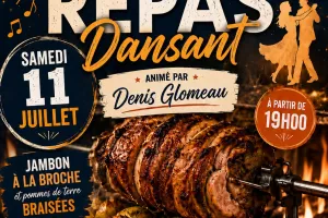 Repas dansant animé par Denis Glomeau