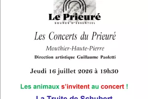 Les concerts du Prieuré