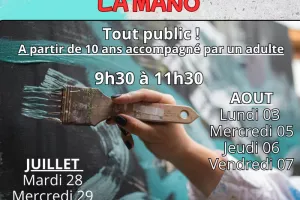 Venez peindre la nouvelle fresque de la maison de quartier La Mano