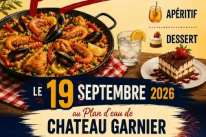 Repas Paëla et feu d'artifice