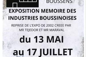 EXPOSITION MEMOIRE DES INDUSTRIES BOUSSINOISES