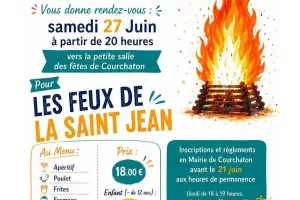 Feux de la St Jean et repas