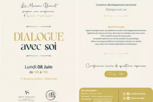 "Dialogue avec soi" avec Agnès Sauvaget à Niort