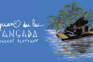 LUISANT (28) JANGADA : Concert flottant / Piano du lac - plan d'eau communal
