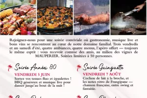 Les soirée Guinguette de MAUPERIER