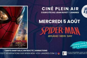 Ciné Plein Air : "Spider man : Brand new day"
